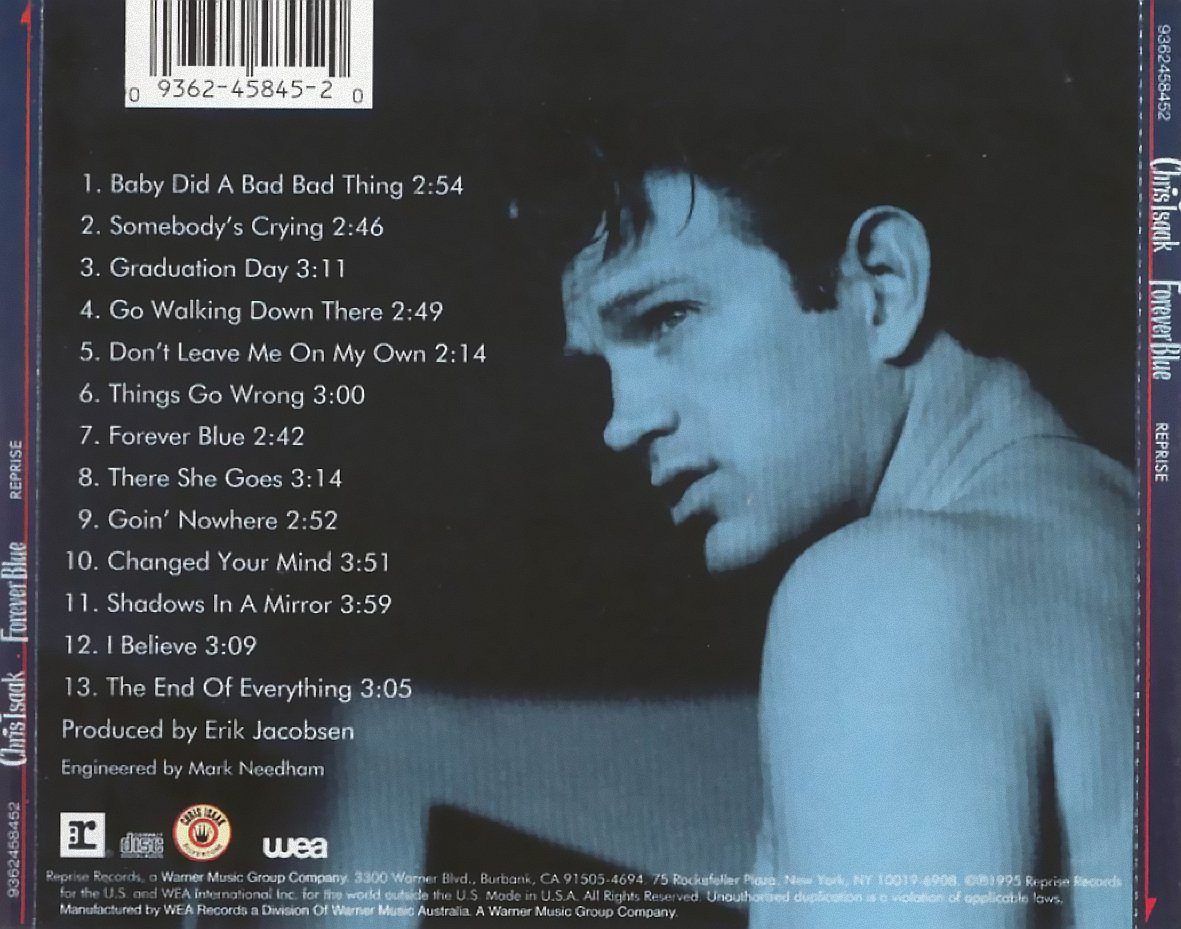 Chris Isaak  Forever Blue : Back